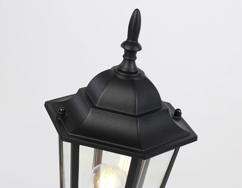 ST2023 BK/CL черный/прозрачный IP54 E27 max 40W D150*400