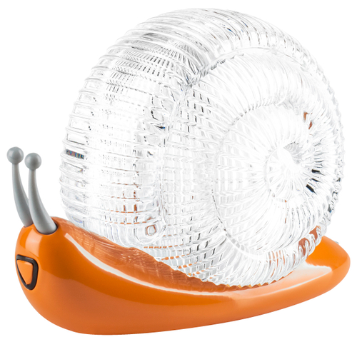 Купить 745923 Настольная лампа ALFA 1,5W LED 209LM ОРАНЖЕВЫЙ/ПРОЗРАЧНЫЙ 3000/4000/6000K