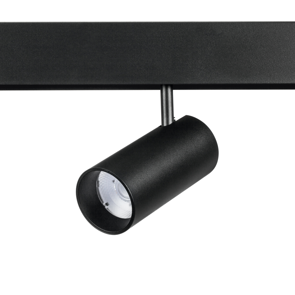 209247 Светильник 48V для 1-фазного трека UNO LED 15W 1200LM 28G ANTIGLARE ЧЕРНЫЙ МАТОВЫЙ 4000K