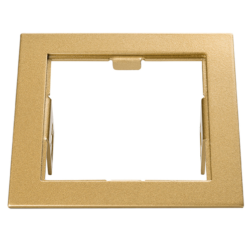 Купить 214513 Рамка DOMINO QUADRO MR16 ЗОЛОТО