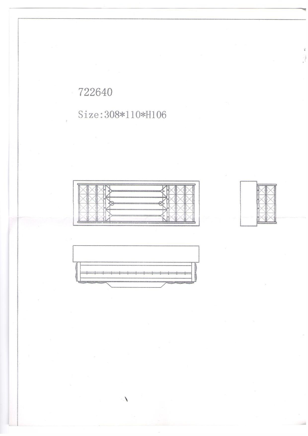722640 Бра LIMPIO 6х20W G4 ХРОМ/ПРОЗРАЧНЫЙ