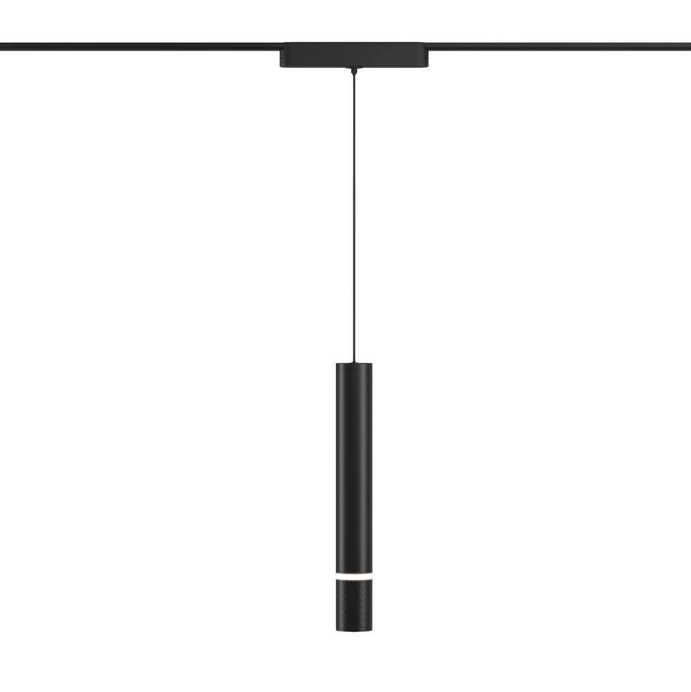 DK5345-BK Светильник для трека Air, серия Hang 4000 со светодиодом, ?35*257мм, 48V DC, 5W, RA?95, 24°, 4000K, IP20, черный, алюминий