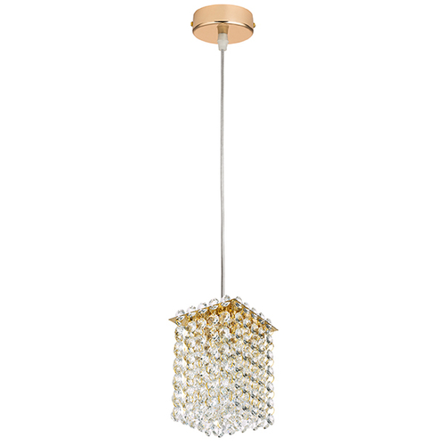Купить 795412 Подвес CRISTALLO 1х40W G9 ЗОЛОТО