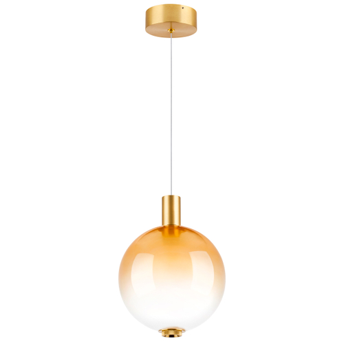 Купить 805403 Люстра COLORE LED 1х6W 320LM ЗОЛОТО/ЯНТАРНЫЙ 3000K
