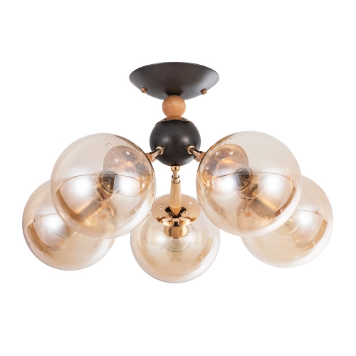 Купить Потолочная люстра Arte Lamp BOSTON A4485PL-5BK