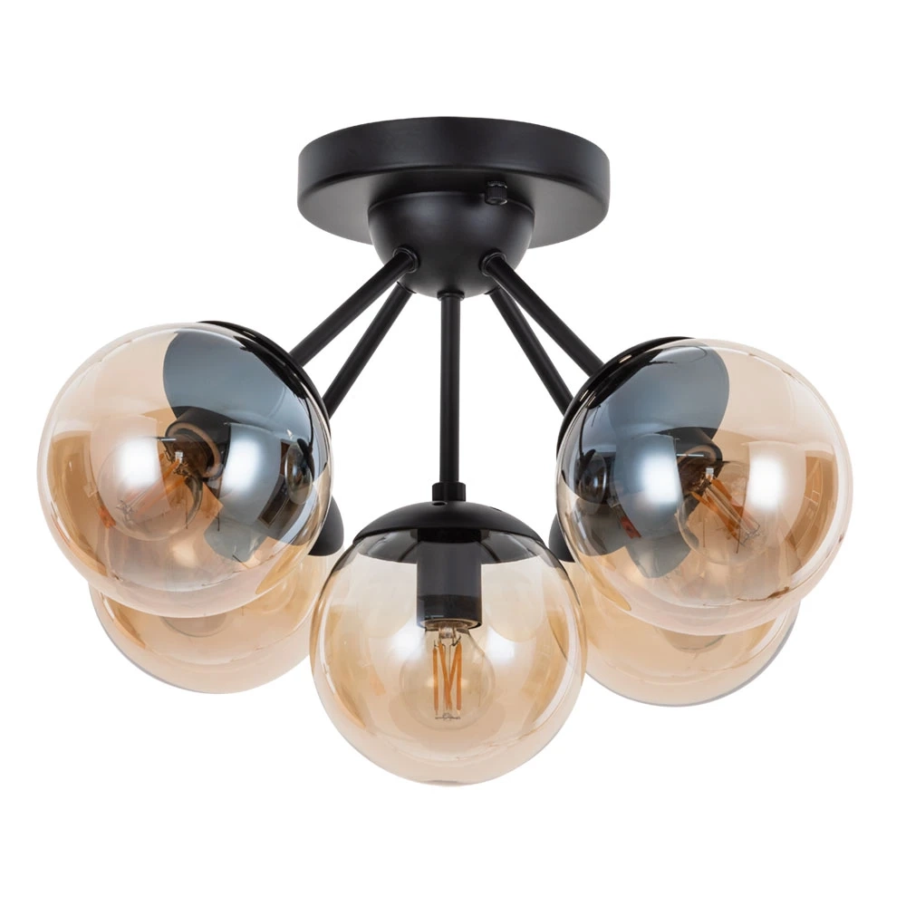 Потолочная люстра Arte Lamp BOLLA A1664PL-5BK