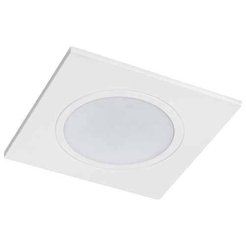 Купить 012816 Рамка (светильник) PVC д/LED-модулей 941хх и LED-ламп D50мм PIANO QUAD БЕЛЫЙ IP65