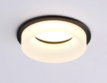 TN1303 BK/FR черный/белый матовый MR16 GU5.3 D80*42