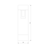 Esthetic Magnetic Трековый светильник 3W 3000K (чёрный) 85116/01