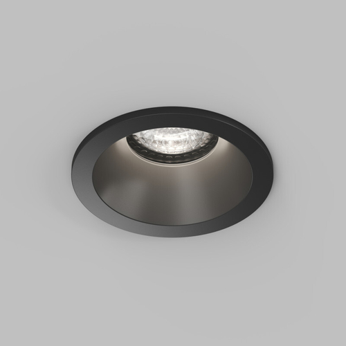 Купить Встраиваемый влагозащищённый светильник COVE, IP44, до 15 Вт LED, GU10, алюминий, чёрный