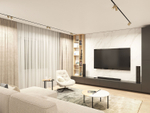 DK8012-BG Акцентный светильник SMART SPOT DOUBLE 2x9W DIM 3000K-6000K, матовое золото с черным