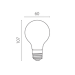933012 Лампа энергосберегающая LED 220V E27 8W=80W 660LM 360G WH 3000K 15000H