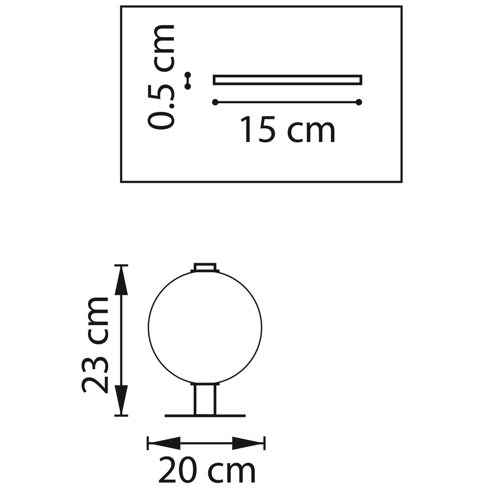 805906 Настольная лампа COLORE LED 2х4W 400LM КОФЕЙНЫЙ/БЕЛЫЙ 3000K