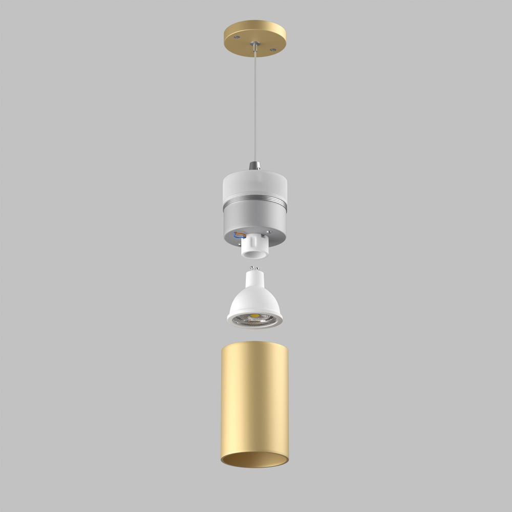 590050-3000 Подвес RULLO к 21443x-214440/21448x/21449x LED 5W 395LM 120G ЗОЛОТО 3000K IP20