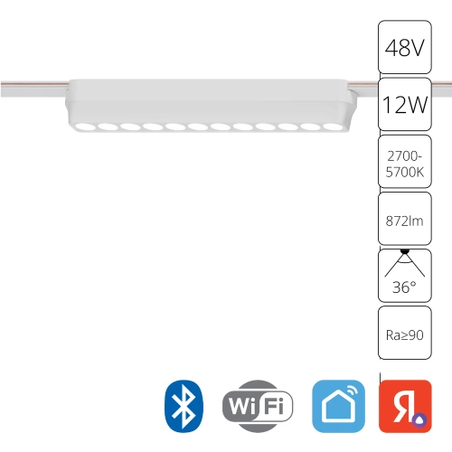 Купить Магнитный трековый светильник Arte Lamp RAPID SMART A2954PL-1WH