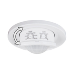 Инфракрасный датчик движения 8м 1200W 360° IP20 SNS-M-12 белый
