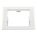 214516 Рамка DOMINO QUADRO MR16 БЕЛЫЙ