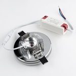070264 Светильник MATURO LED 9W 730LM ХРОМ/МАТОВЫЙ 4000K