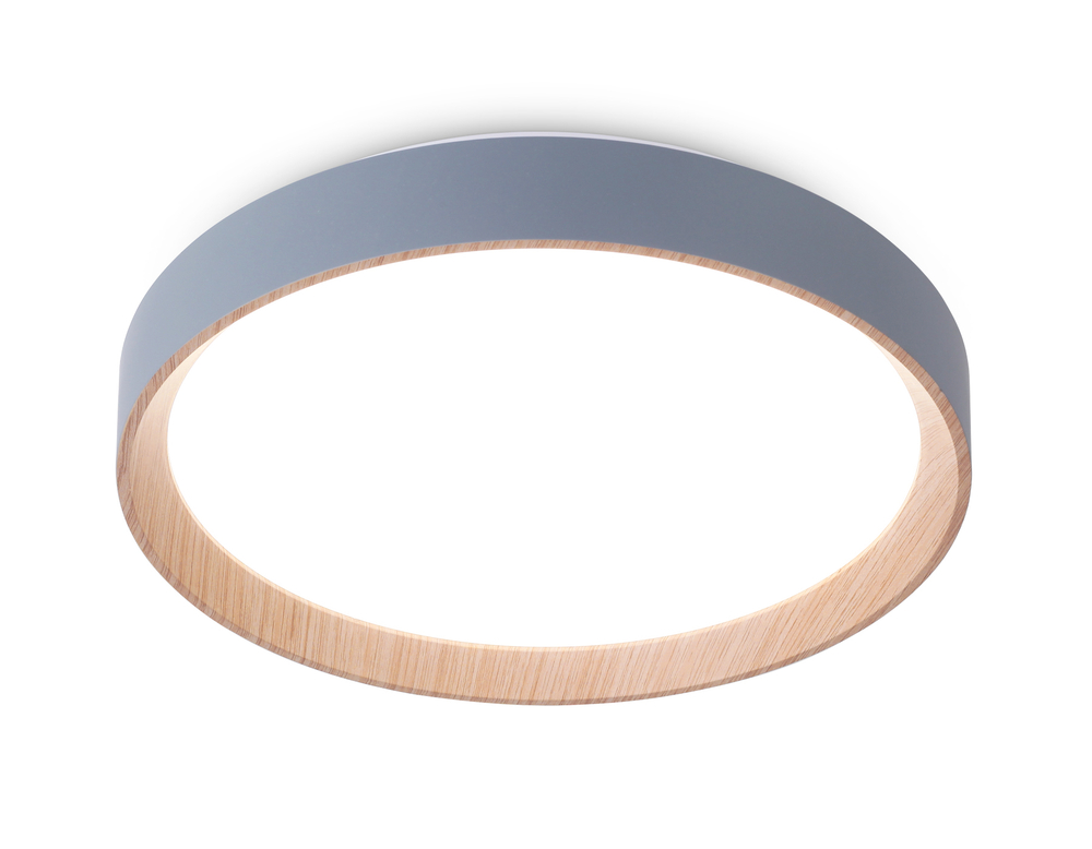 FZ1320 GR/LWD серый/светлое дерево IP20 41W 3000-6400K D390*70 (ПДУ ИК)