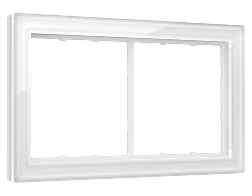 Купить SF350102 Рамка SIGMA Briz (Белый Стекло закаленное натуральное) 2-ая