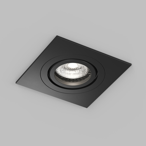 Купить DK2111-BK Встраиваемый влагозащищённый светильник HYDRO, IP44, до 15 Вт LED, GU10, алюминий, чёрный