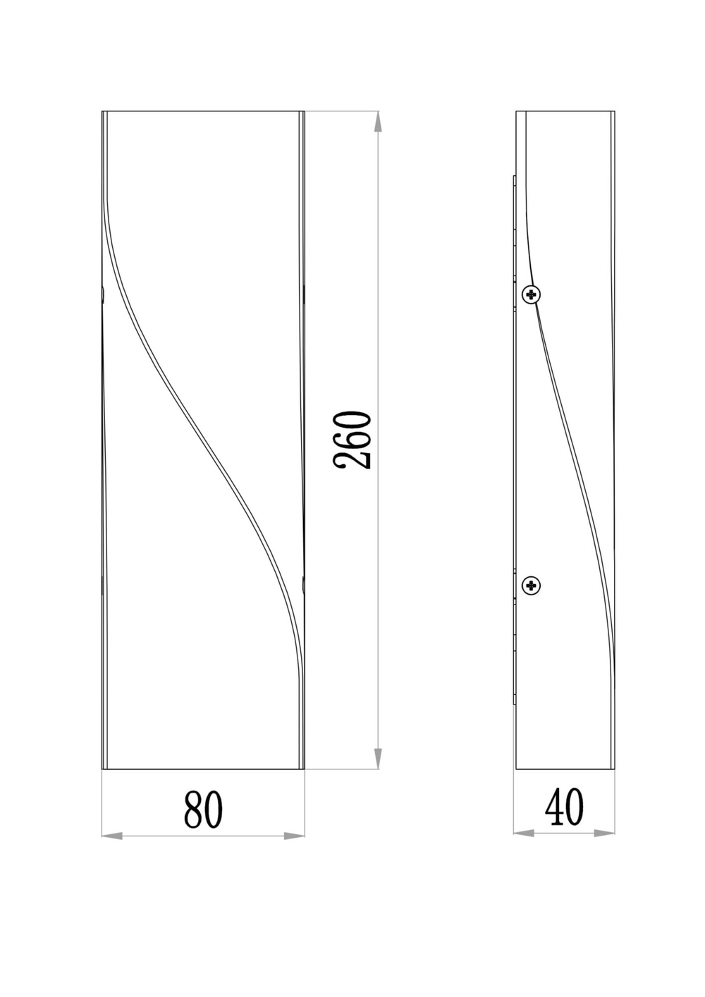 Архитектурная подсветка Outdoor O040WL-L11B3K