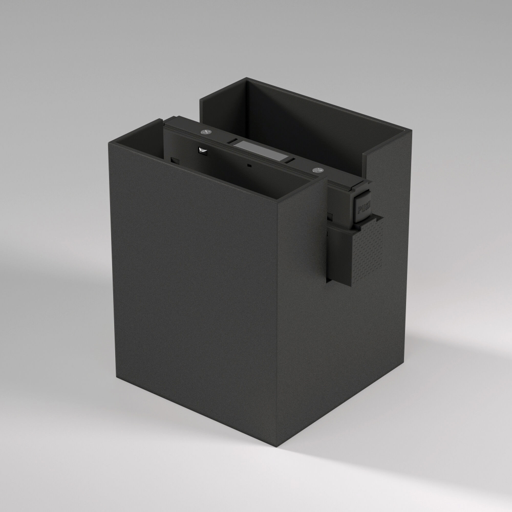 Slim Magnetic Трековый светильник 12W 4200K Solo чёрный 85055/01 85055/01
