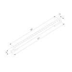 Трековый светильник 22W 3000K Mini Magnetic 85169/01