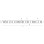 421003 Лента LIGHTSTAR LED 24V 20W 180leds/M 2000LM/M 3000K IP20 1шт = 5м