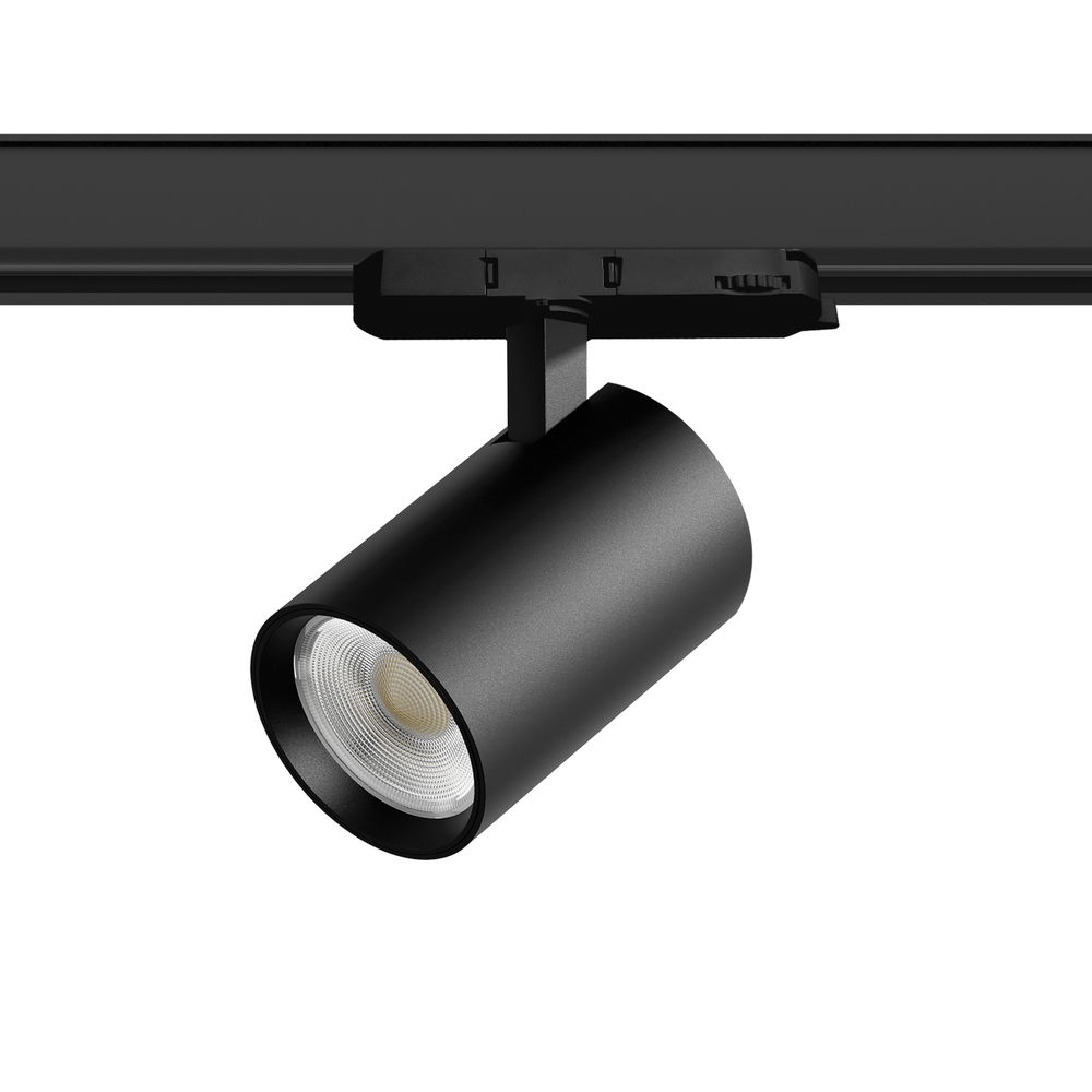 A5247QT Светильник ALTA BASE для трековой системы Quattro LED 24W 3040LM 24G ЧЕРНЫЙ 4000K с адаптером (215247 + 594037)