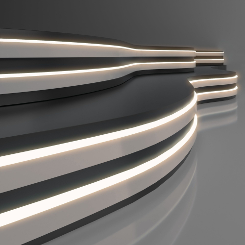Купить Светодиодный гибкий неон 24 В 10 Вт/м 120 Led/м 2835 IP65, дневной белый 4200K, 5м 24V 10W 120Led 2835 IP65