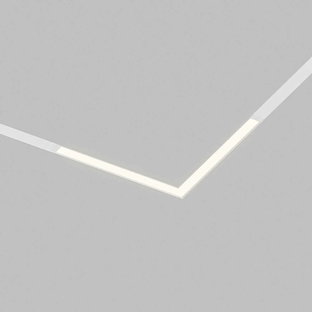 Угловой светильник SIMPLE LINEAR 18W 3000K, белый