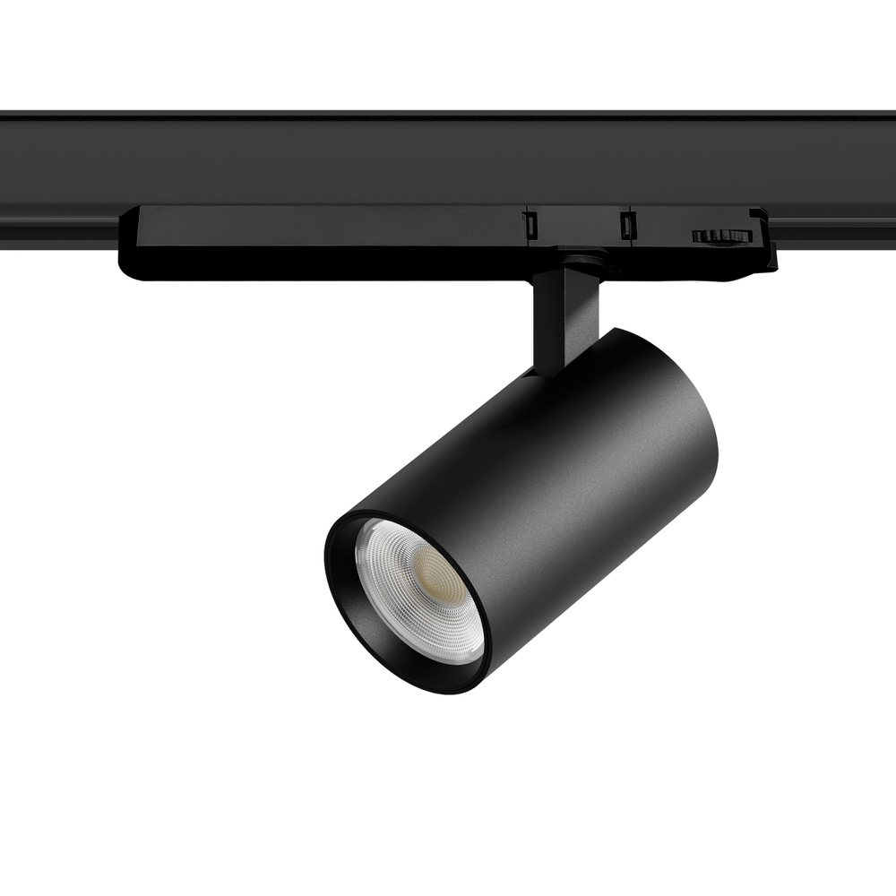 A5147TRIAC Светильник ALTA BASE для трековой системы Quattro с управлением TRIAC LED 15W 1880LM 24G ЧЕРНЫЙ 4000K с адаптером (215147 + 594057)