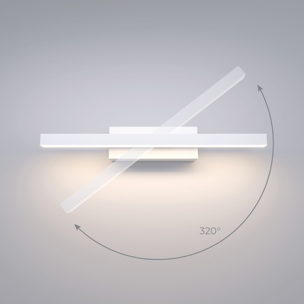 Настенный светодиодный светильник Rino 40121/LED белый