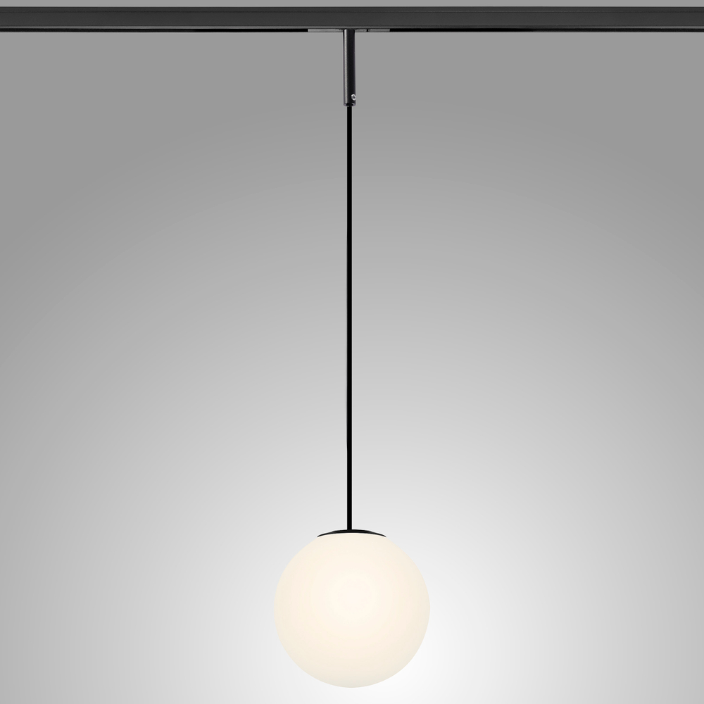 206847 Светильник подвесной 24V LINEA LED 6W 200LM 180G ЧЕРНЫЙ/БЕЛЫЙ МАТОВЫЙ 4000K