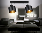 TR8142/2 BK черный E27*2 max 40W 340*120*180