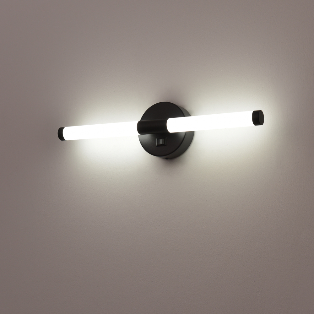 201017 Бра NOCE LED 9W 480LM ЧЕРНЫЙ 3000/4000/6000K