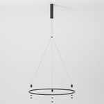 Esthetic Magnetic Шинопровод с тросовыми креплениями Round черный ⌀800 85138/00