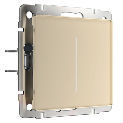 Умный сенсорный диммер Werkel Wi-Fi 500W IP20 W3443111 шампань