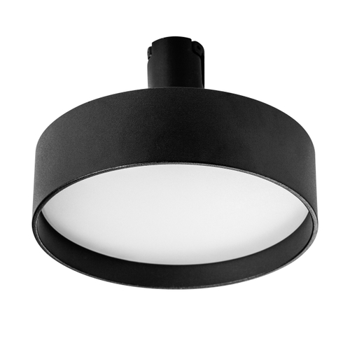 Купить 207437 Светильник 48V д/1-фазн трека DUE LED 12W 630LM 100G ЧЕРНЫЙ 3000K IP20