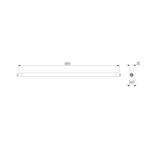 Module System Трековый светильник 18W 3000K (черный) 85175/01
