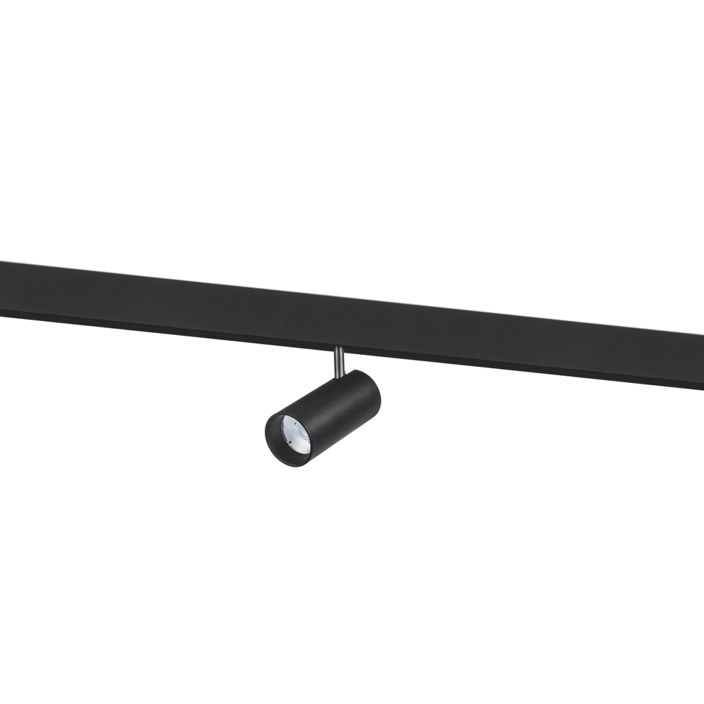 209237 Светильник 48V для 1-фазного трека UNO LED 15W 1200LM 28G ANTIGLARE ЧЕРНЫЙ МАТОВЫЙ 3000K