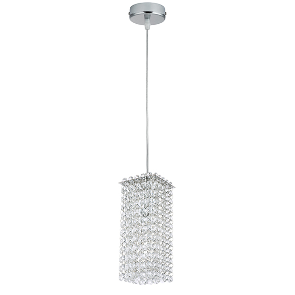 795424 Подвес CRISTALLO 1х40W G9 ХРОМ