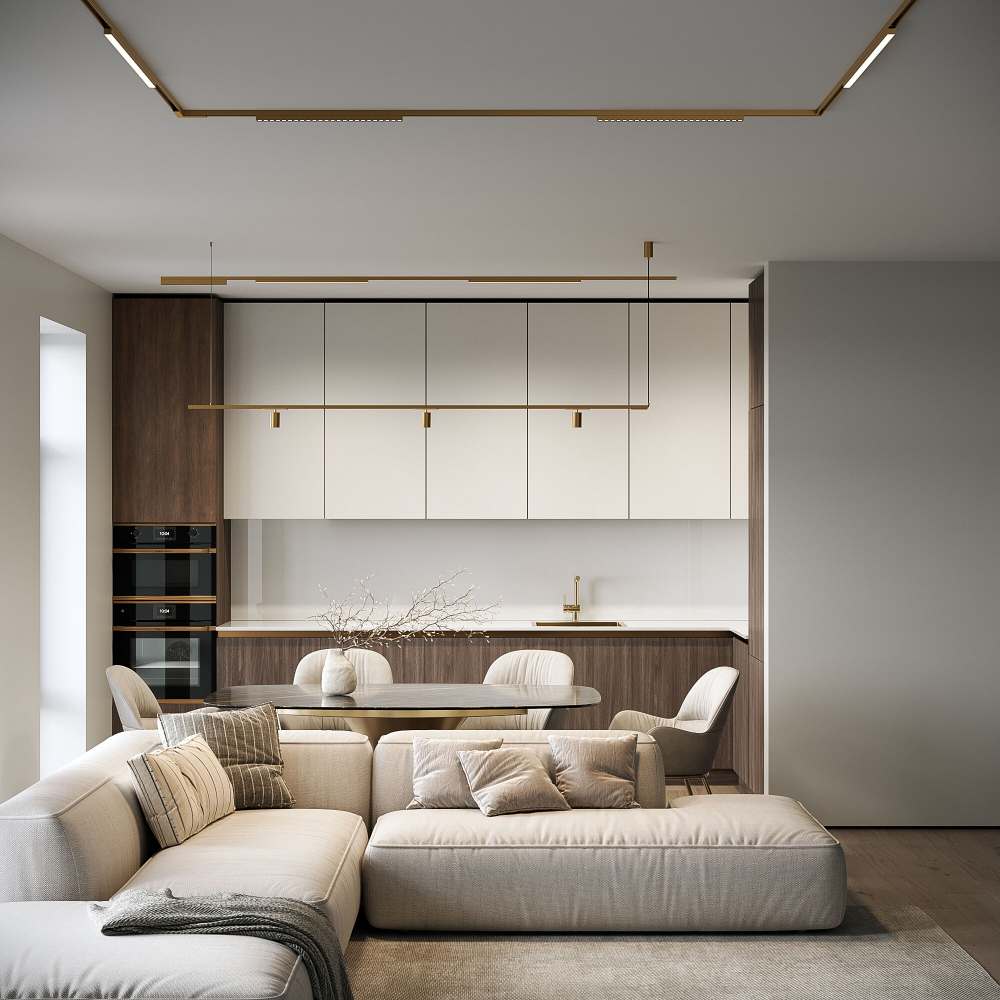 Brass Line Трековый светильник 10W 3000K латунь 85528/01