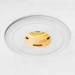 012206 Рамка (светильник) PVC д/LED-модулей 941хх и LED-ламп D50мм ANELLO ROUND БЕЛЫЙ