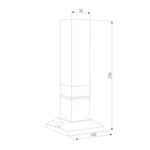 Ландшафтный светильник 1536 TECHNO LED 3000K чёрный IP54 1536 TECHNO LED