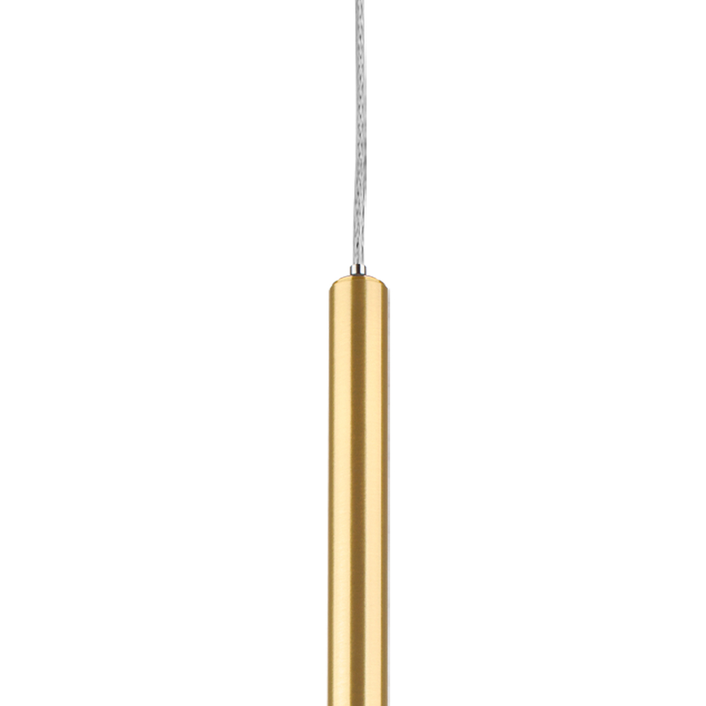 L3T747133 Люстра TUBO LED 15W 750LM 360G ЗОЛОТО 3000K (574713+747133 (3шт)