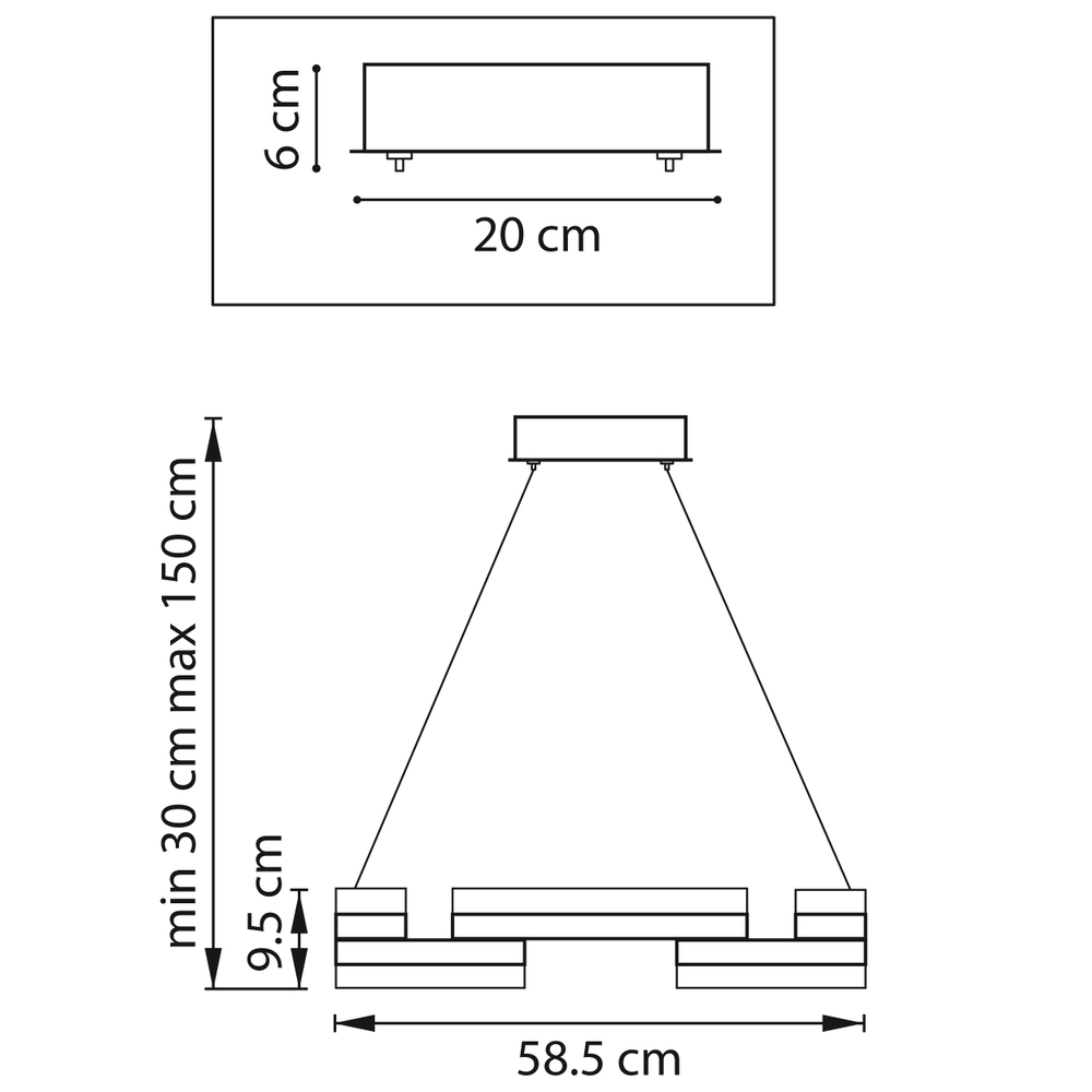736323 Люстра ROTONDA 55W LED 2835LM 120G ЗОЛОТО 3000K