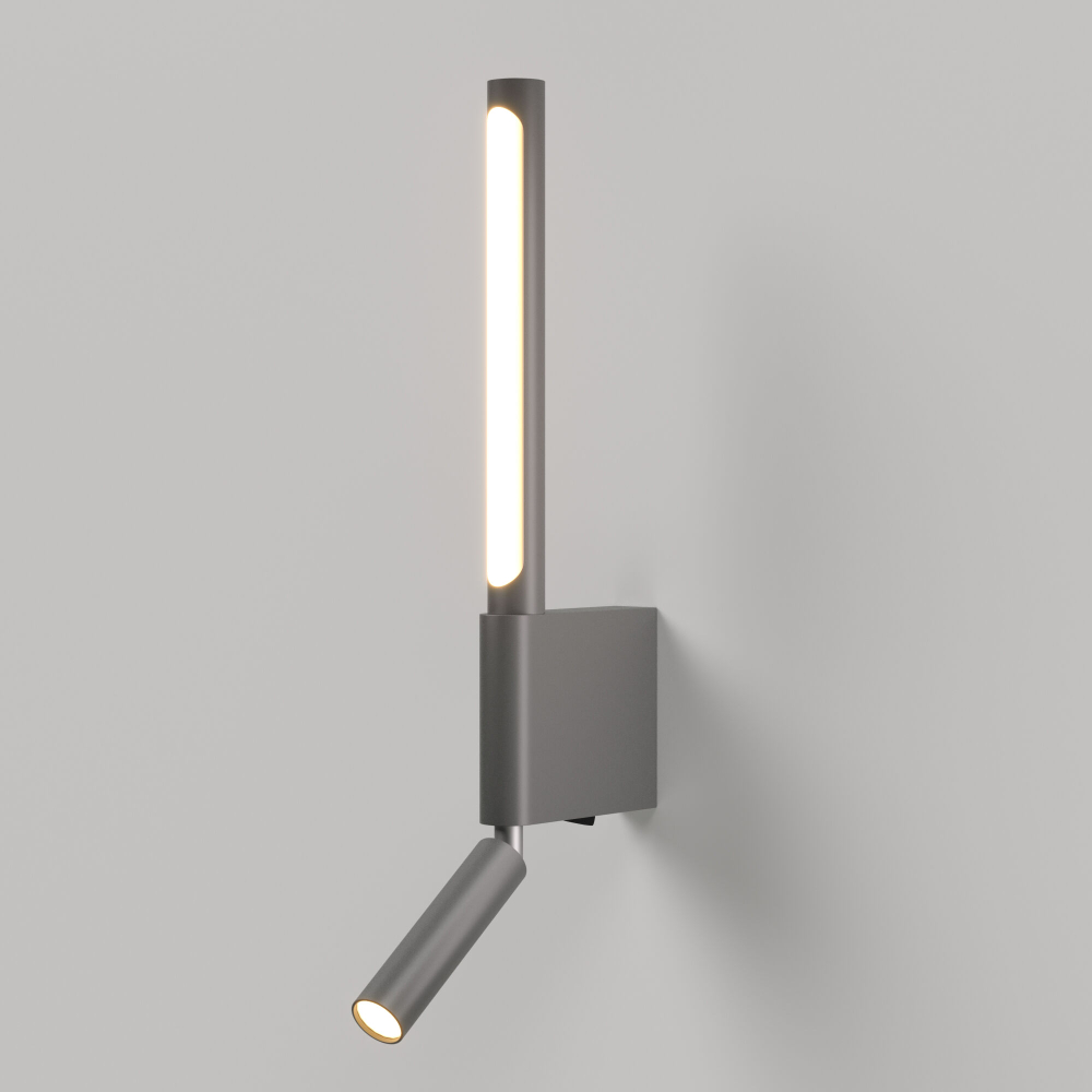 Светильник настенный светодиодный Sarca LED графит 4000К 40111/LED графит