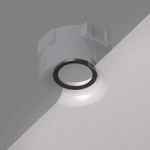 DK2085-BK Фиксирующее кольцо для светильников серии INVIZ DK2080-WH, DK2081-WH, черное, ABS-пластик